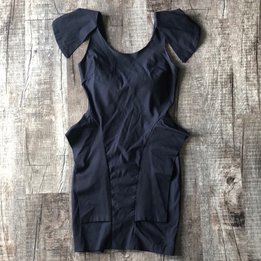 Lovely Day blue bodycon dress size 6